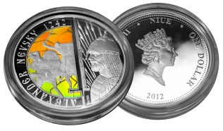 Коллекционные монеты и медали с голограммой