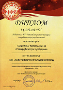 XXVI Республиканский конкурс "Продукт года-2024" - Диплом I степени в номинации "Защитные технологии" за "Голографическую продукцию"