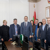 Председатель Первомайского районного отделения партии «Белая Русь» посетил ЗАО «ГОЛОГРАФИЧЕСКАЯ ИНДУСТРИЯ»