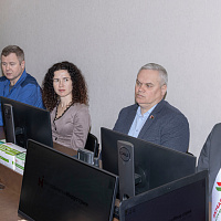 Председатель Первомайского районного отделения партии «Белая Русь» посетил ЗАО «ГОЛОГРАФИЧЕСКАЯ ИНДУСТРИЯ»